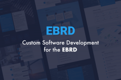 Custom Software Development Services for the EBRD